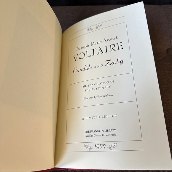 Voltaire | Candide and Zadig | Limited Edition - Picture 6 of 13